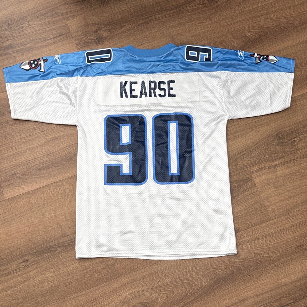 Jevon Kearse Tennessee Titans Reebok NFL Jersey Size Medium Vintage - Picture 7 of 11